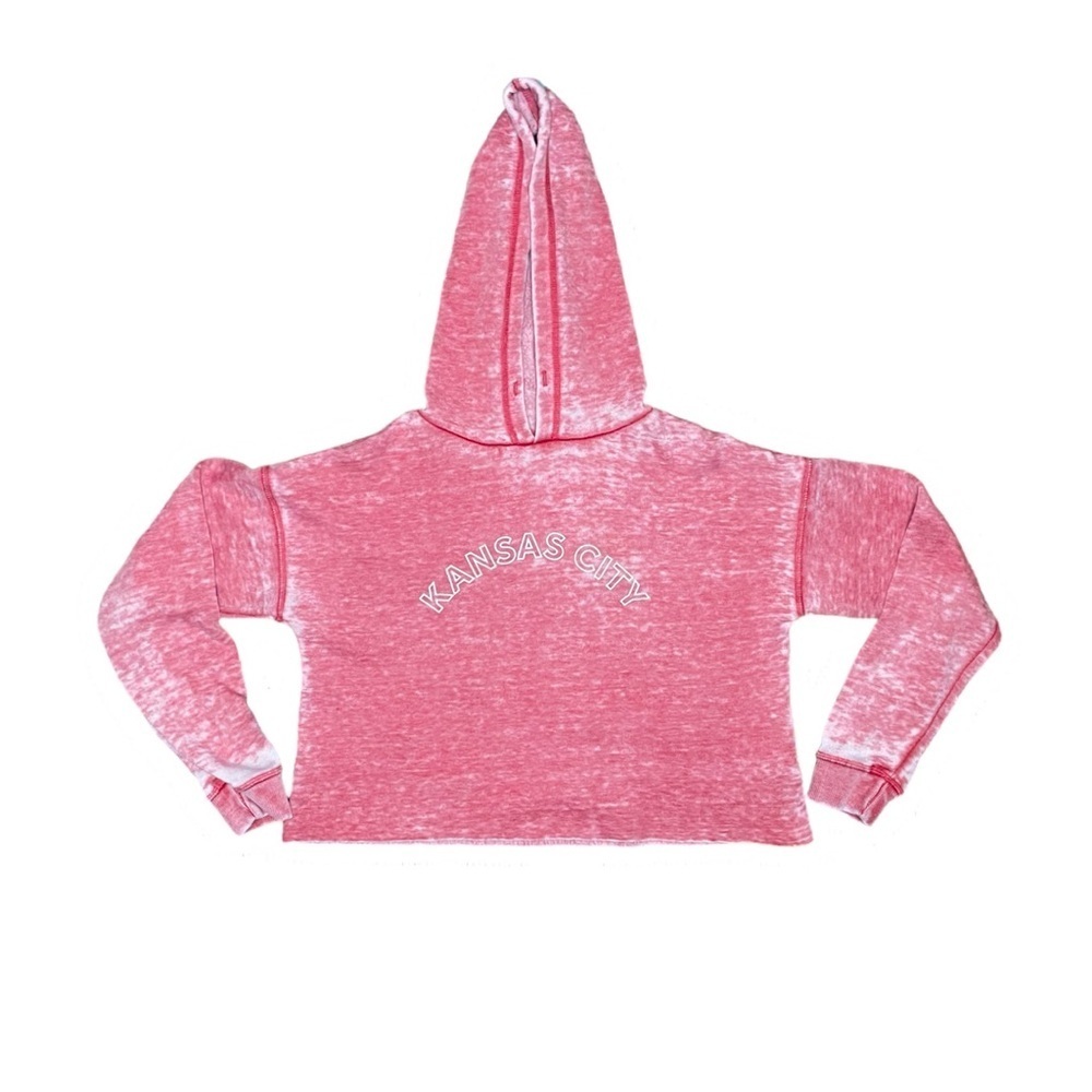 Chicka-d Kansas City Cropped Sweatshirt Size Small